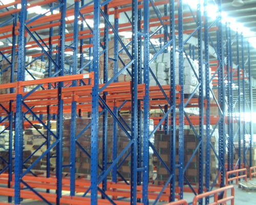 Double deep racking system UAE manufacturer by Souk Stores