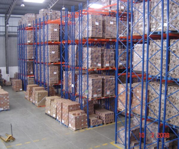 Double deep racking system UAE by Souk Stores