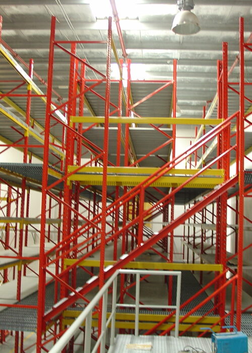 Multi tier racking system online by Souk Stores
