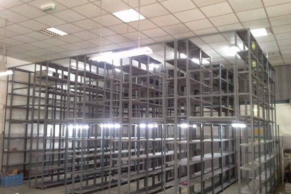 Slotted Angle Shelving System